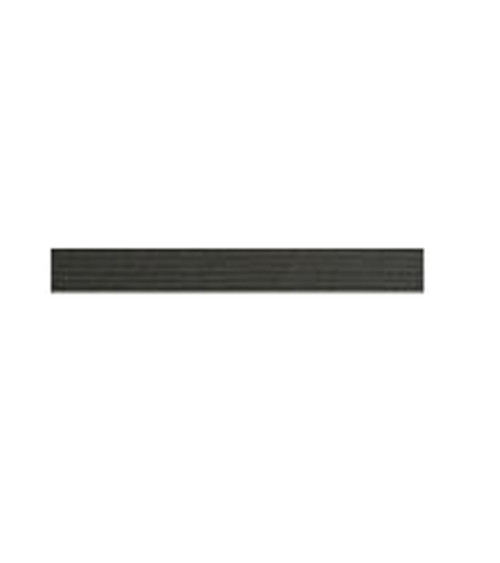 Flat elastic braid 4mm black