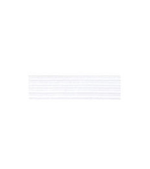 Flat elastic braid 10mm white