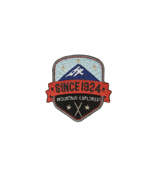 SINCE 1924 mountain ski iron-on patch 4x5cm