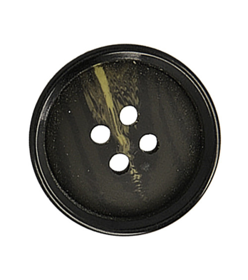 Set of 6 reflective resin buttons