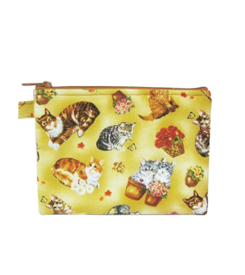 Makeup bag 16cmx21cm cats