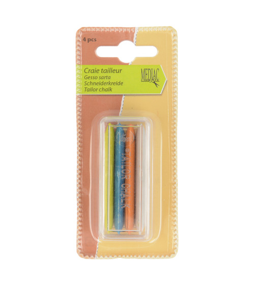 SET OF 4 TAILOR'S CHALKS