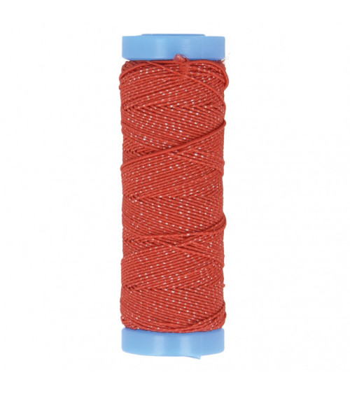 Elastischer Faden 20m Rot