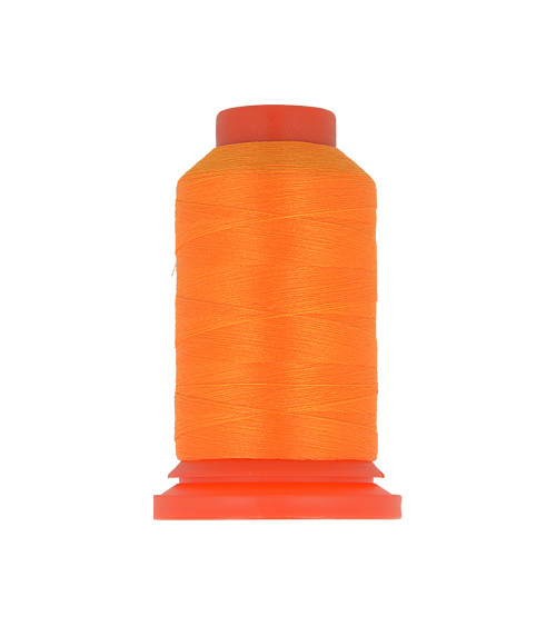 Spool of polyester foam thread 1000m made in France for Orange overlocker