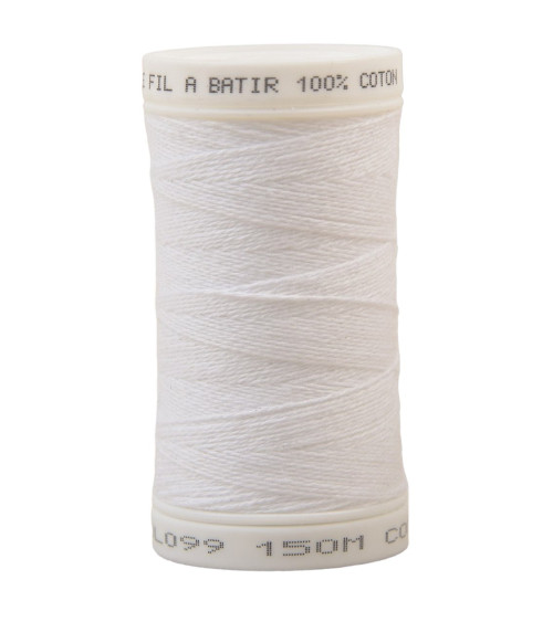 100% cotton building thread in 150m spool