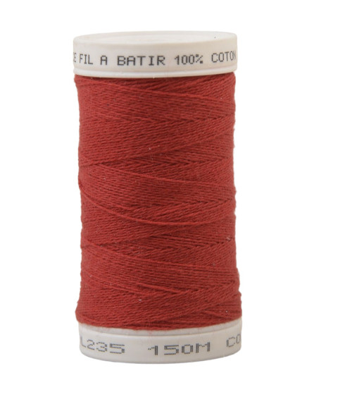 100% cotton building thread in 150m spool