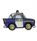 Ecusson voiture police thermocollant