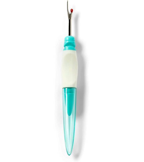 Prym Ergonomic Seam Ripper in Metal and Plastic Turquoise 8.5cm