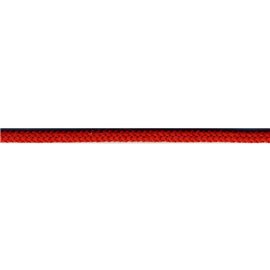 Bobine 25m Cordon tricoté 4.5mm rouge