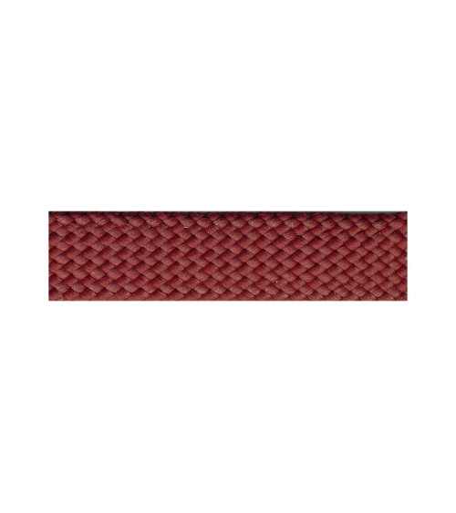 Plum faux leather braid diskette