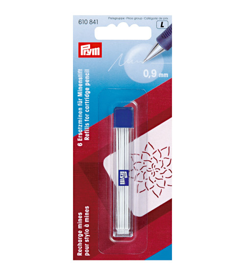 Prym white lead refill for pen