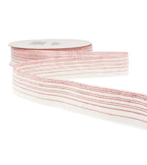 15m reel of braid lines 26 mm Light Pink