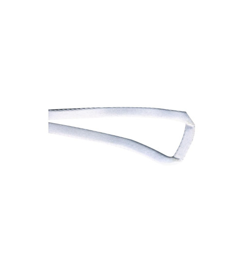 Carrete 25m tubular satinado 5 mm Blanco