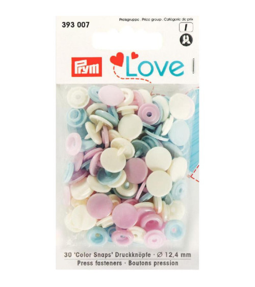 Prym Love Bottoni automatici in plastica 12mm