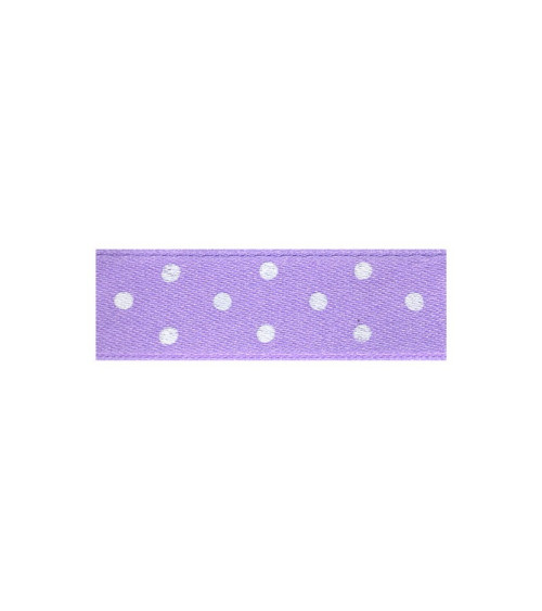 25m diskette double-sided ribbon with parma polka dots