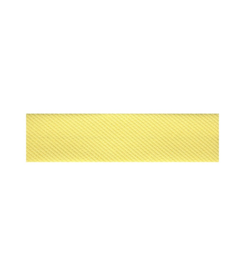 20m floppy disk folded bias tape cotton and polyester Yellow