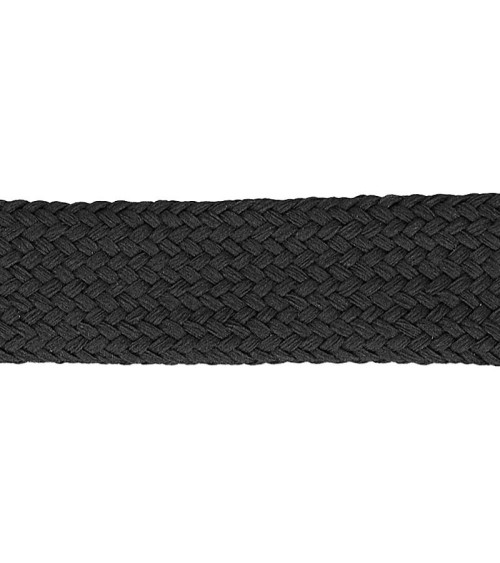 20m spool of special black sportswear tubular braid