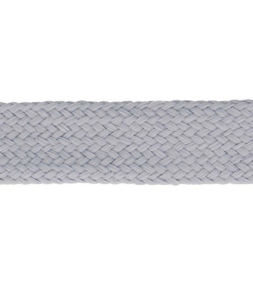 20m spool of special light grey sportswear tubular braid