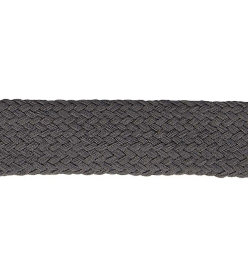 20m spool of special gray-black sportswear tubular braid