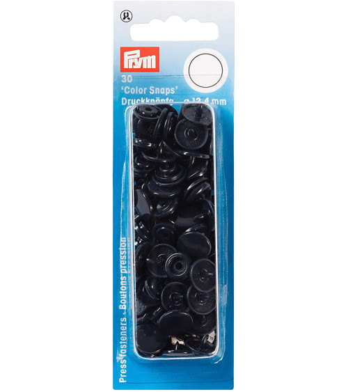 Prym ColorSnaps Druckknöpfe 12 mm marineblau