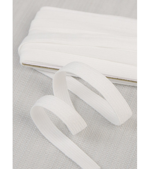 White soft elastic 5mx5mm Azo free