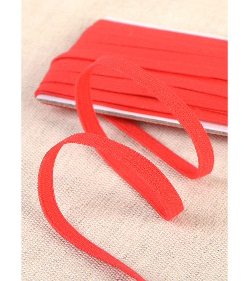 Soft elastic Red 5mx5mm Azo free