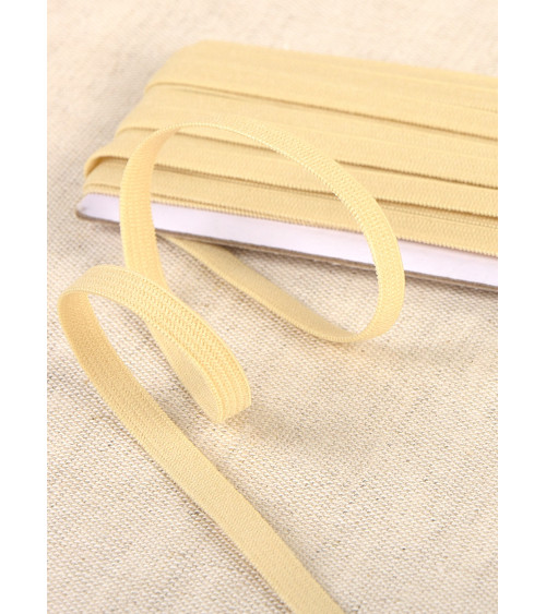 Soft elastic Beige Antelope 5mx5mm Azo free