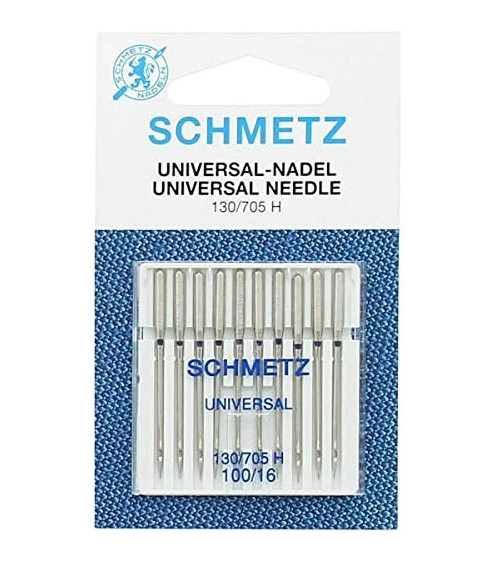 10 Schmetz 130/705 H universal needles size 100