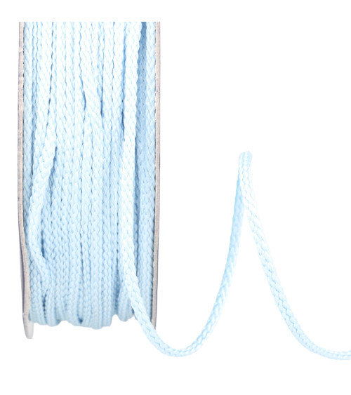 30m spool of 4mm light blue polyester cord