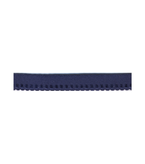 Bobina da 25 m di elastico per lingerie da 10 mm Blu navy 10 mm