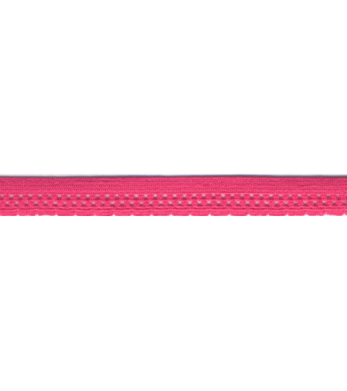 Bobina 25m elastico lingerie 13mm fucsia 13mm