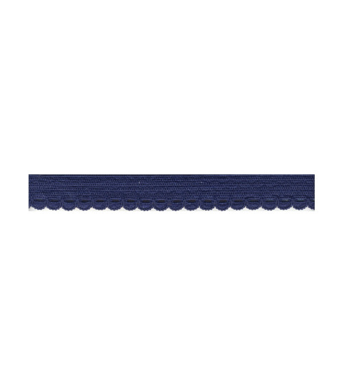 Bobina da 25 m di elastico per lingerie da 10 mm Blu navy 10 mm