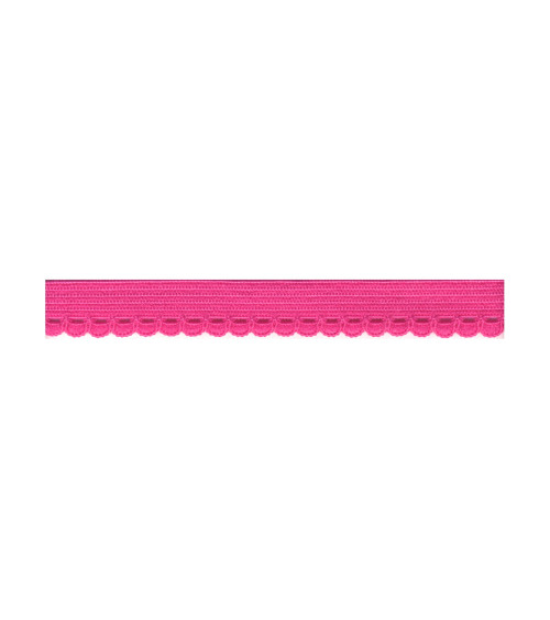 Bobina 25m elastico lingerie 10mm fucsia 10mm