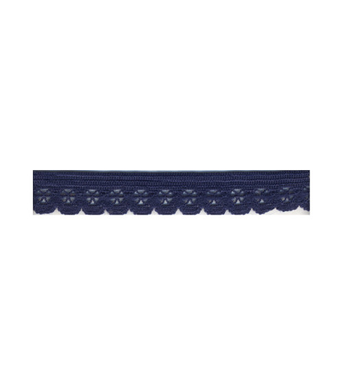 Bobina da 25 m di elastico per lingerie da 13 mm Blu navy 13 mm