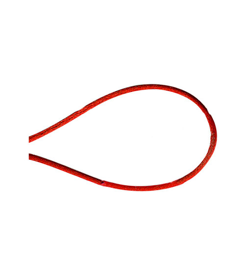 Mouse tail cord 1.2 mm red per meter