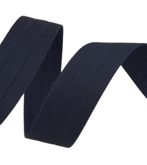 30mm navy grosgrain strap by the meter