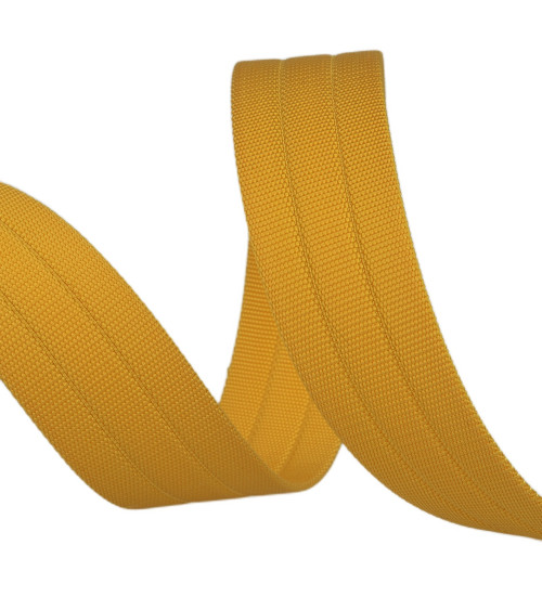 30mm mustard grosgrain strap by the meter