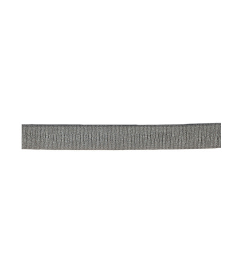 10mm medium gray lingerie elastic by the meter