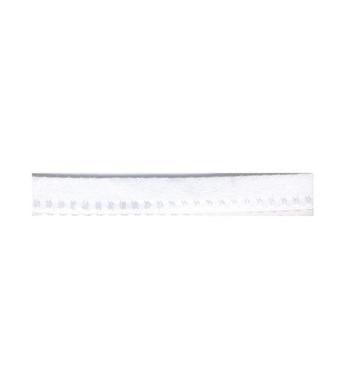 10mm white lingerie elastic by the meter