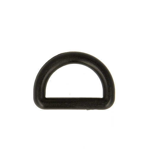 Anillos en D para correa de bolso / correa de hombro 20 mm negro