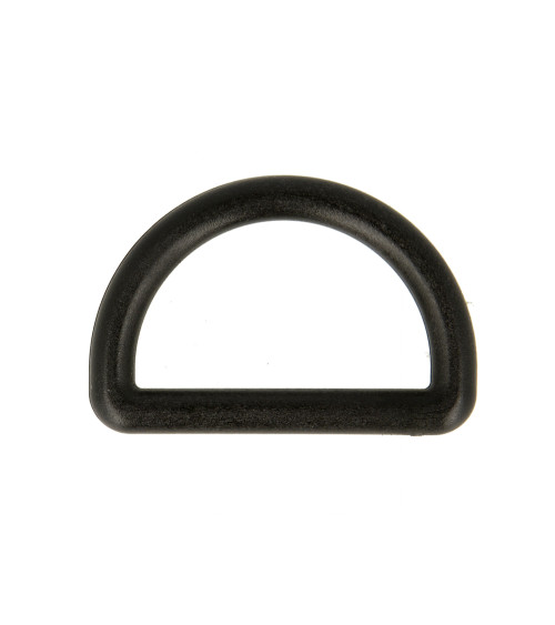 Anillos en D para correa de bolso / correa de hombro 32 mm negro