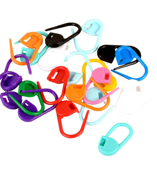 Plastic knitting marker rings 20 pieces