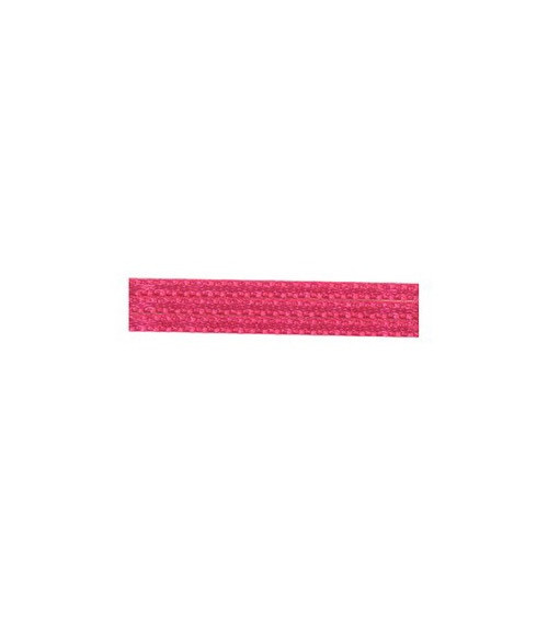 Disquette 50m nastro raso double face poliestere 1,5mm fucsia