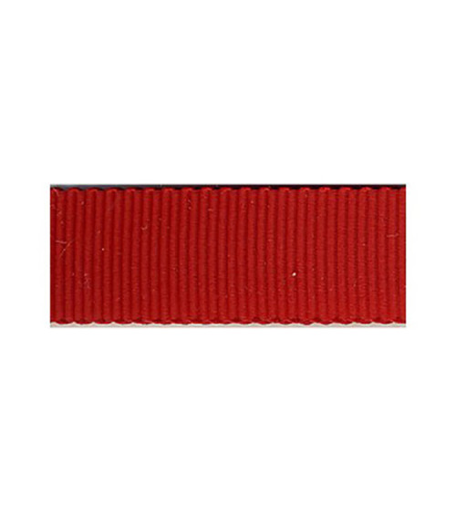 Dischetto 16m Grosgrain Petersham ROSSO