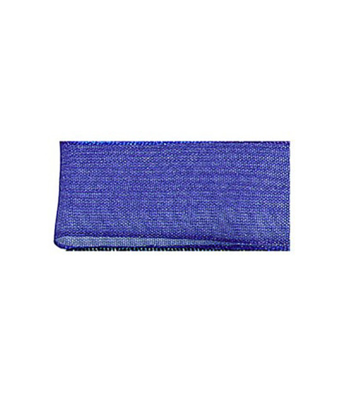 25 m Musselinband aus blauviolettem Polyamid