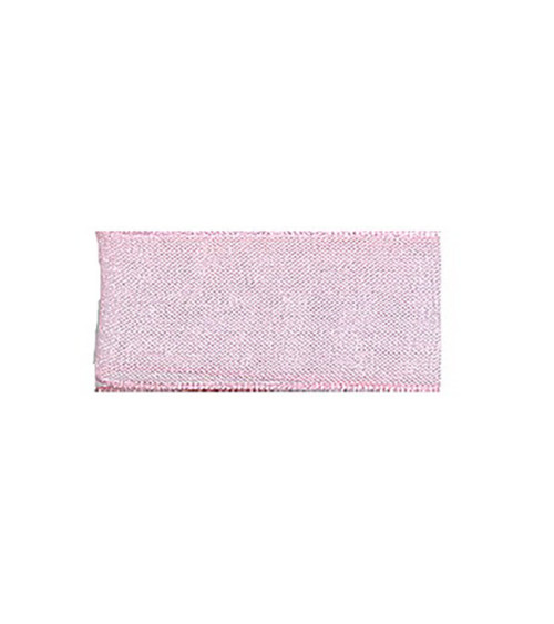 25m light pink polyamide muslin ribbon