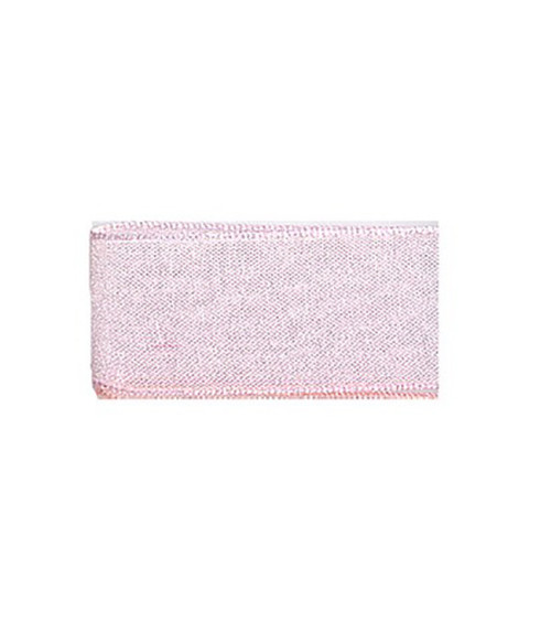 25m salmon pink polyamide muslin ribbon