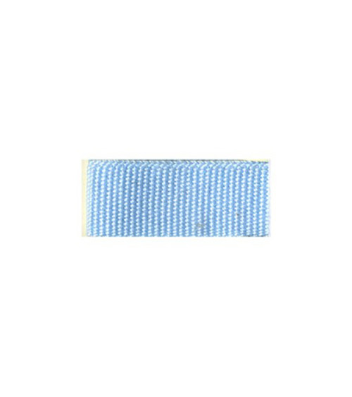 Bobina da 25 m di treccia effetto gros grain Baby Blue