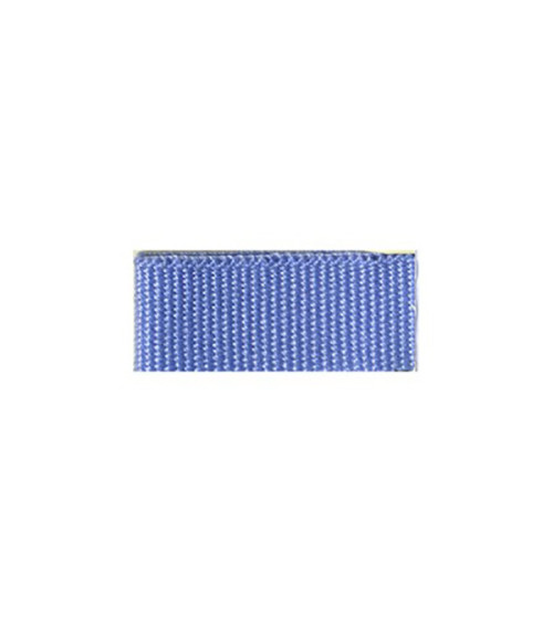 Bobina da 25 m di treccia effetto gros grain Blu