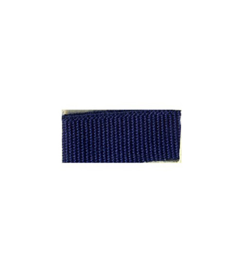 25m reel of grosgrain braid with a marine look